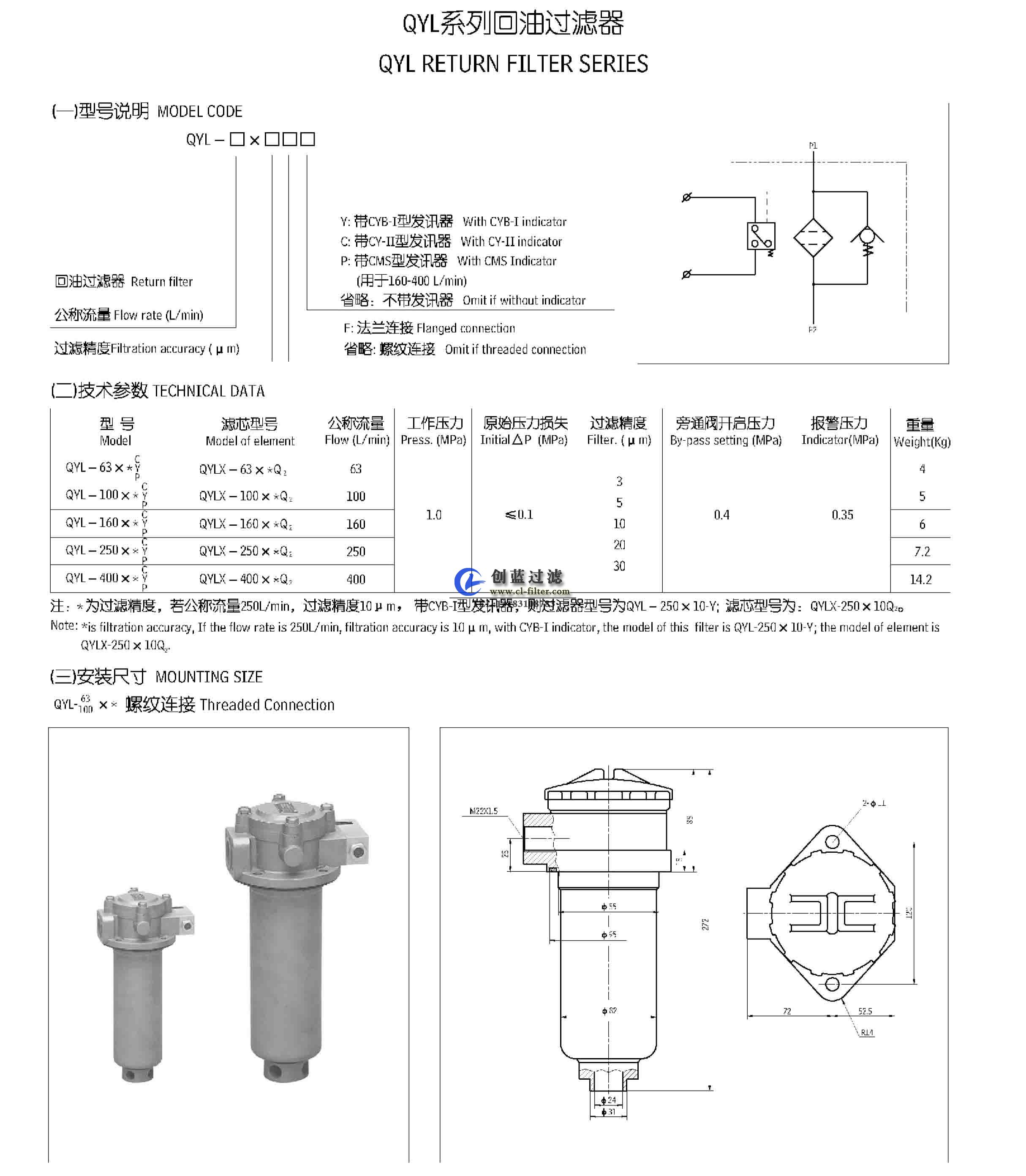 QYL-100×※-C/Y